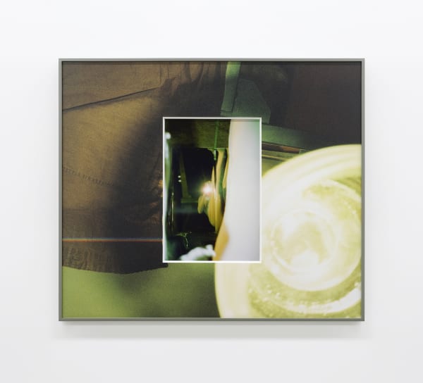 B. INGRID OLSON, Green Fold sculpture with holes, 2020-2021