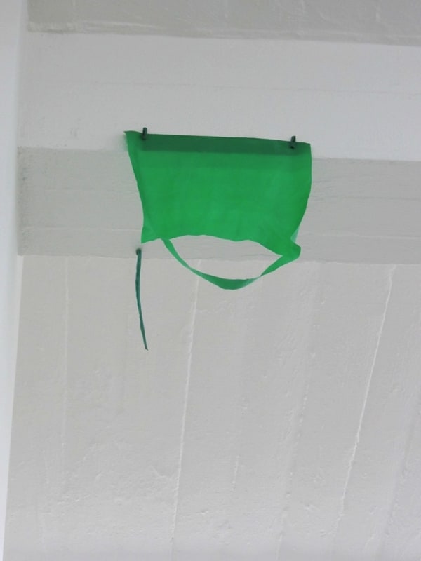 MARGRÉT H. BLÖNDAL, Untitled (rubber, nails), 2012
