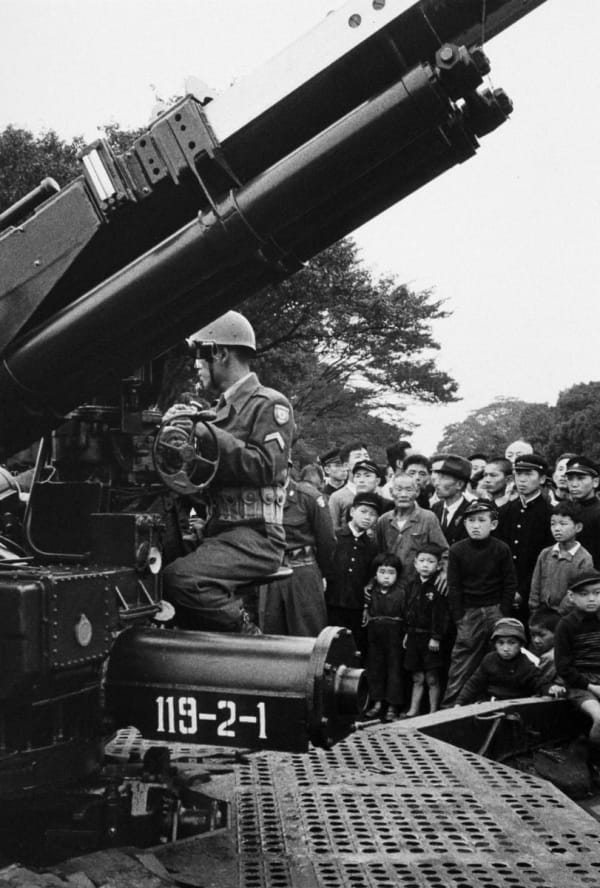 Yukichi Watabe, Untitled 29 from The Post-War Years (Self-defense forces, second time, 1 October), 1945-c1970