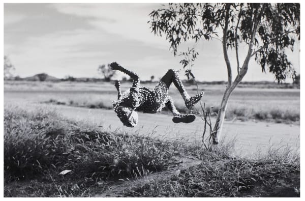 Patrick Waterhouse, What's the Light Light Dark Dark Point Point? Jarra. Restricted in workshop at Warkukurlangu Art Centre, 2014-18