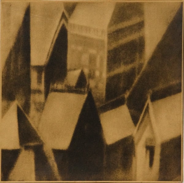 Various Japanese Artists, Masuzo Yamazaki - Untitled (Roofs), c1930s