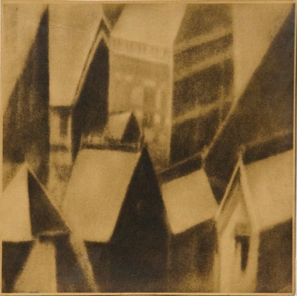 Various Japanese Artists, Masuzo Yamazaki - Untitled (Roofs), c1930s