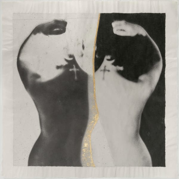 Margaret Lansink, Yin Yang 1 (Borders of Nothingness, On the Mend), 2020
