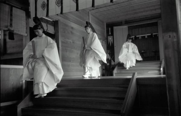 Werner Bischof, JAPAN. Three Shinto Priests, 1951