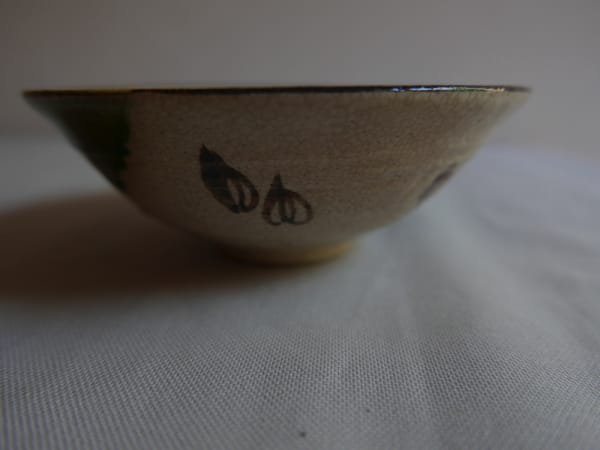 Vintage Ceramics, Matcha Bowl - Oribe Style