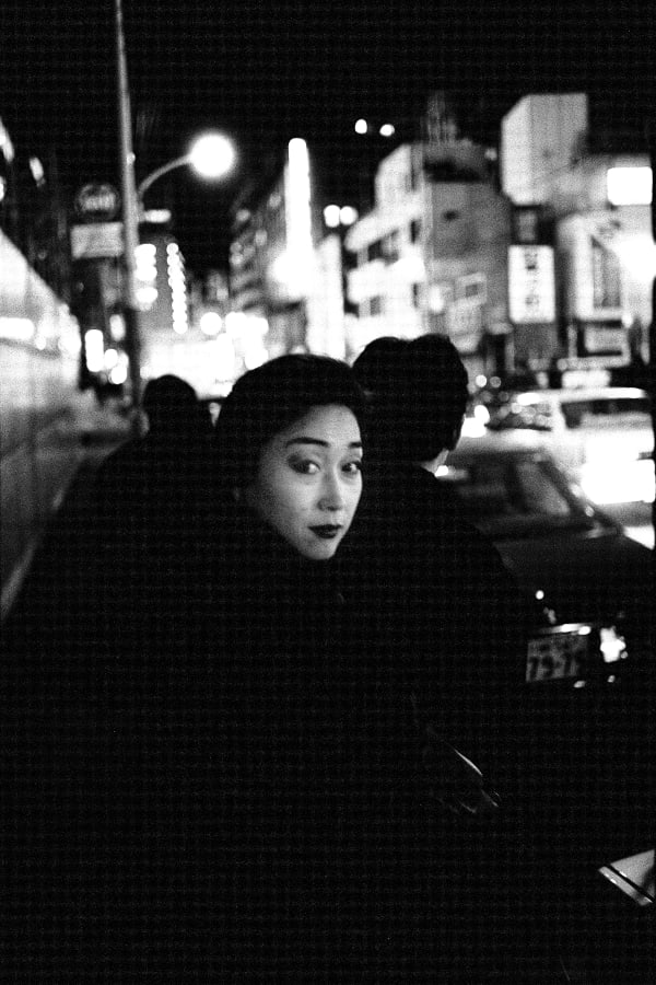 Jeremy Stigter, Woman, night - Omotesando, Tokyo, 1989