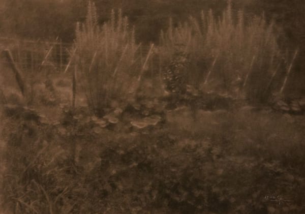 Various Japanese Artists, Gesshu Ogawa - Rural scenic of a marsh, 1923