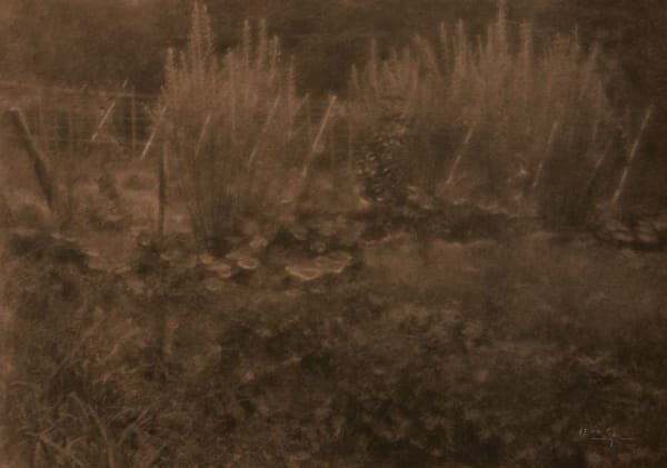 Various Japanese Artists, Gesshu Ogawa - Rural scenic of a marsh, 1923