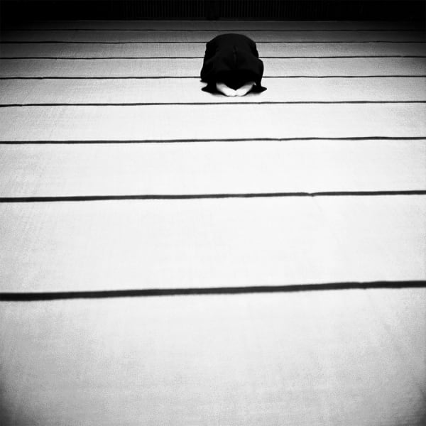 Jeremy Stigter, Praying man - Eiheji, Fukui, Japan, 1989