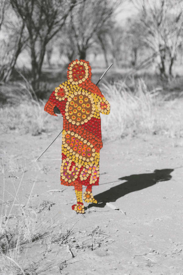 Patrick Waterhouse, Get Firewood that Way. Restricted with Dorothy Napurrurla Dixon, 2014-18