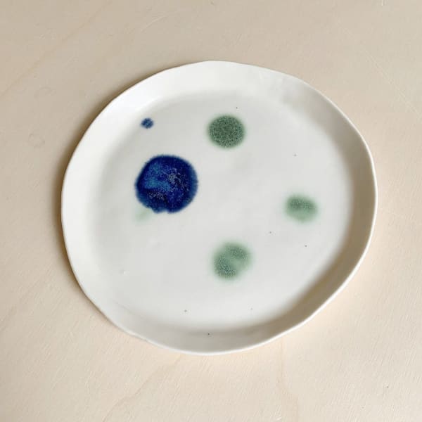 Haruka Matsuo, Forest Night abstract cake plate 3