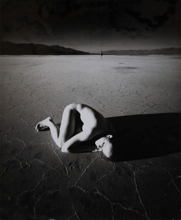 Kishin Shinoyama, Nude, Death Valley, c1970