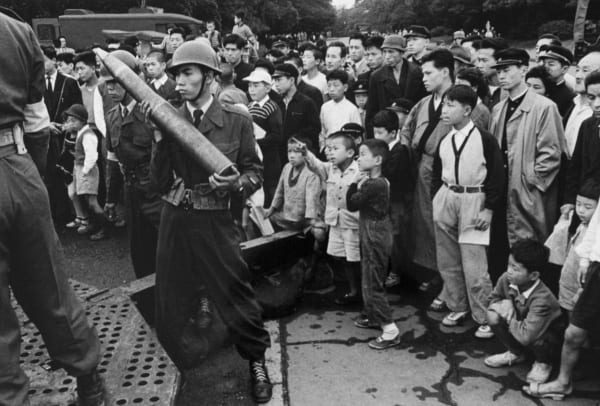 Yukichi Watabe, Untitled 80 from The Post-War Years (Self-Defense Forces, second year, 1 October), 1945-c1970