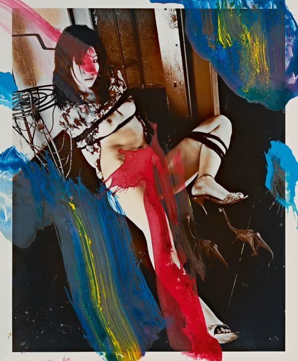 Nobuyoshi Araki, Untitled from PaInting, 2010