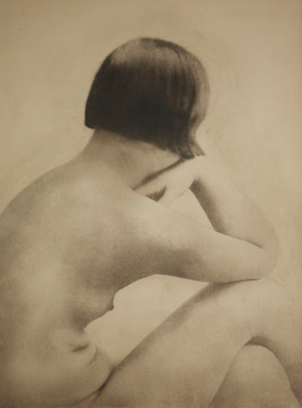 Various Japanese Artists, Unto Nakayama - Nude in profile, early 1930s
