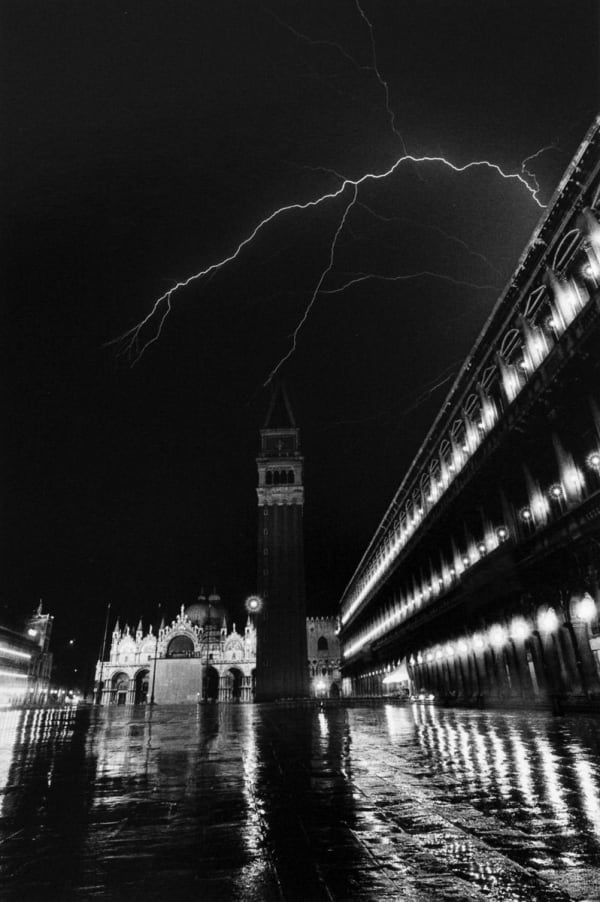 Ikko Narahara, Tempest from Venice Nightscapes (VN-68), 1983