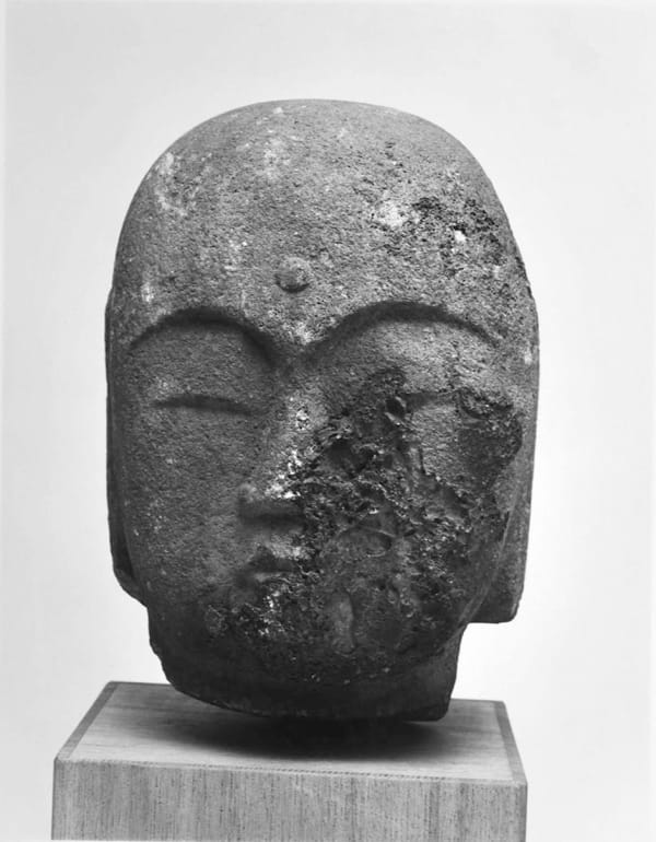 Hiromi Tsuchida, Head of buddha statue, 1982