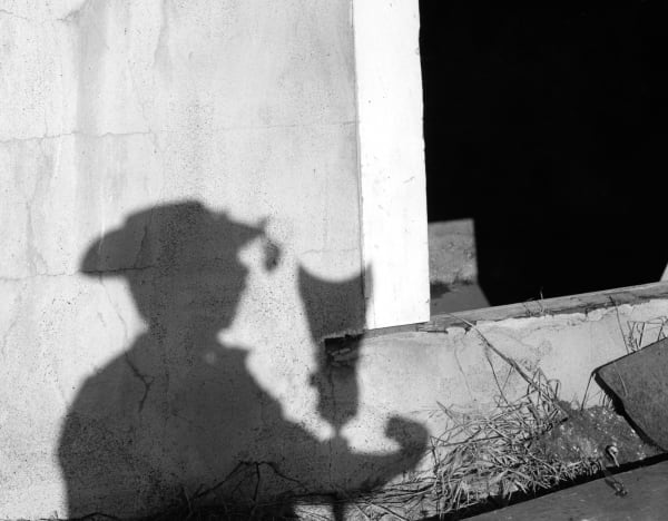 Imogen Cunningham, Self Portrait in the Mother Lode, 1957