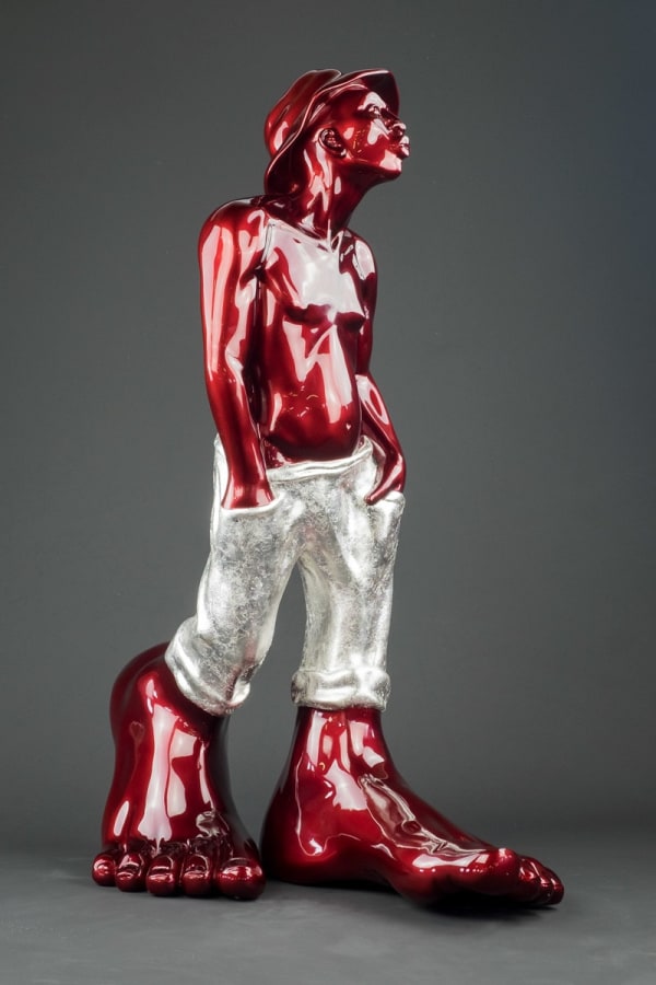 Le Siffleur 85 Resin Red & Silver Pants