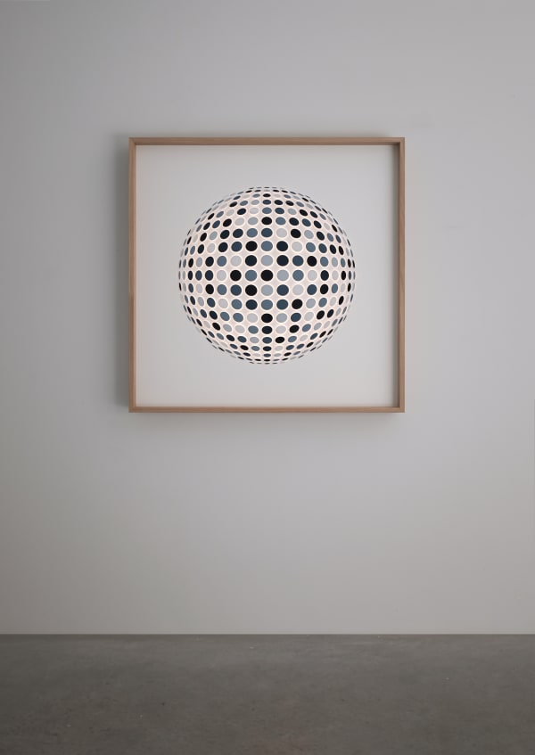 Todd & Fitch Sphere B295, 2021 LED light with pmma glass 100 x 100 cm