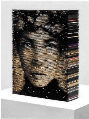 Maxim Wakultschik Galaxia, 2023 Optical toothpicks behind plexiglass 27 x 21 cm 10 ⅝ x 8 ¼ in