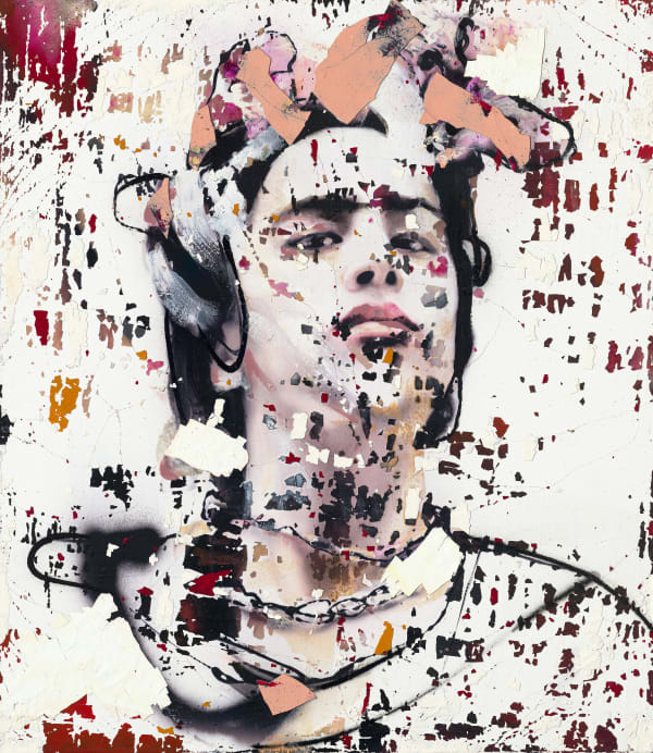 La Lluvia de la Primavera, 2020 Mixed media on canvas 154 x 134 x 5 cm