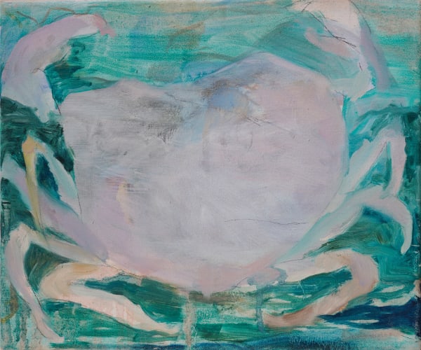 Keiko Kimoto Krabbeimfluss, 2004 Oil on canvas 25 x 30 cm 9 ⅞ x 11 ¾ in