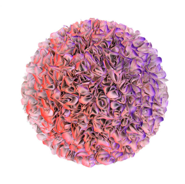 Zhuang Hong-yi Mini Series Rice paper and acrylic on canvas 20 cm in diameter