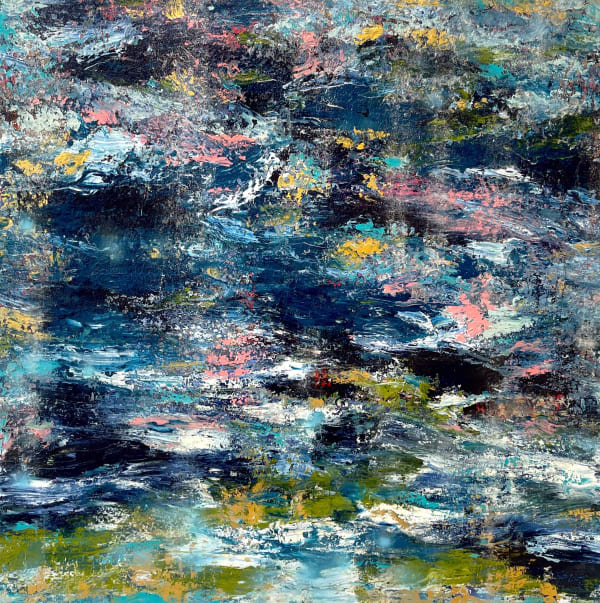 Deep blues, pink and some other memories