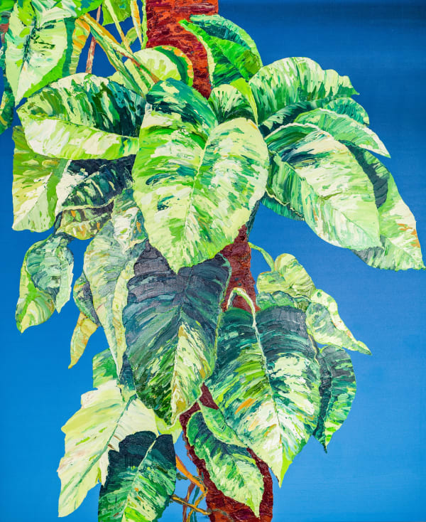 Dominic Virtosu, Serenity on Blue, 2022