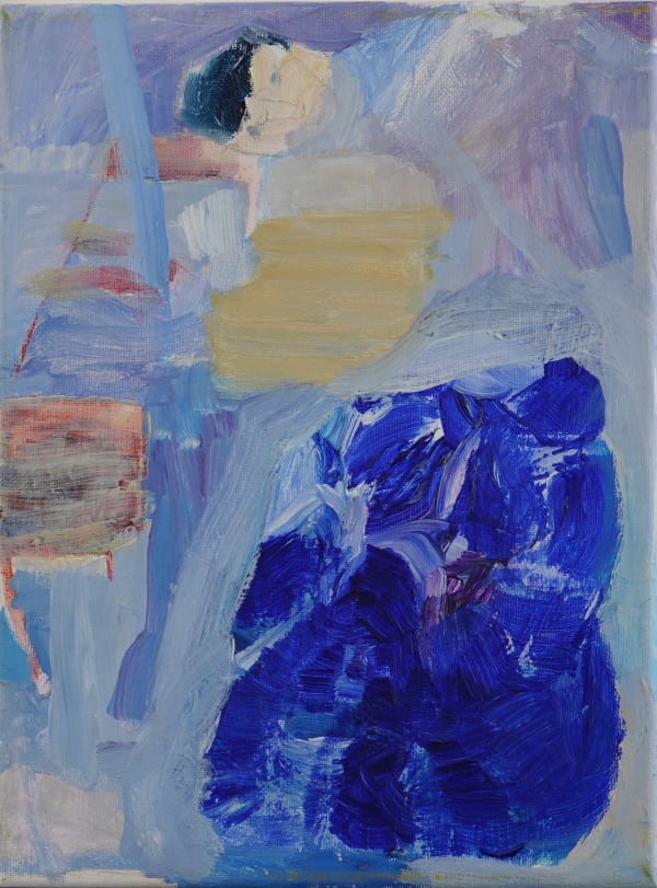 Keiko Kimoto Traubenraum Oil on canvas 24 x 18 cm 9 ½ x 7 ⅛ in