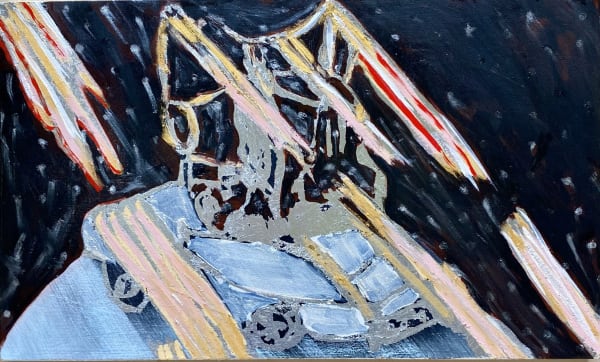 (25) Giovanni di Lorenzo, the Immaculate Conception Protecting the Sienese at the Battle of Camollia, San Martino with /250 GT Sopider California, Anno 1959