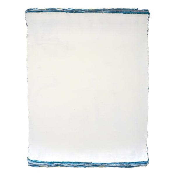 Robbert Fortgens Blue Lines, 2022 Mixed media on canvas 170 x 130 x 17 cm 66 ⅞ x 51 ⅛ x 6 ¾ in