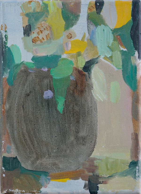 Keiko Kimoto Nachtwald, 2013 Acrylic and oil on canvas 18 x 13 cm 7 ⅛ x 5 ⅛ in