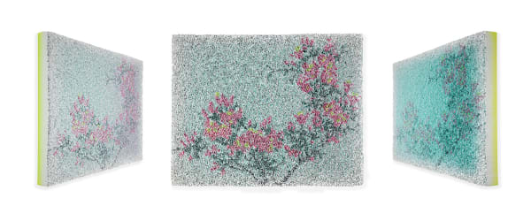 Zhuang Hong-yi, Almond Blossom 120 x 150 cm