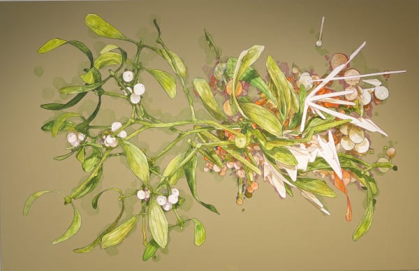 Anatoly Akue, Composition #3. Natural Mimicry series, 2022