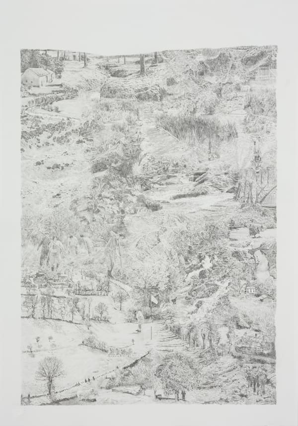 Anne Marie Finne, Vue Générale XXI (Les Foins), 2023