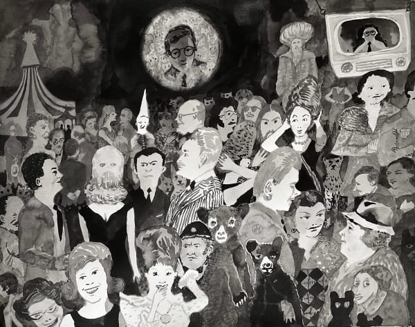 Julia Kissina, The Composer Looks Down, 2023