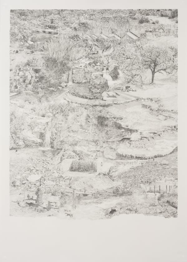 Anne Marie Finne, Vue Générale XXIV (Jardinière), 2024