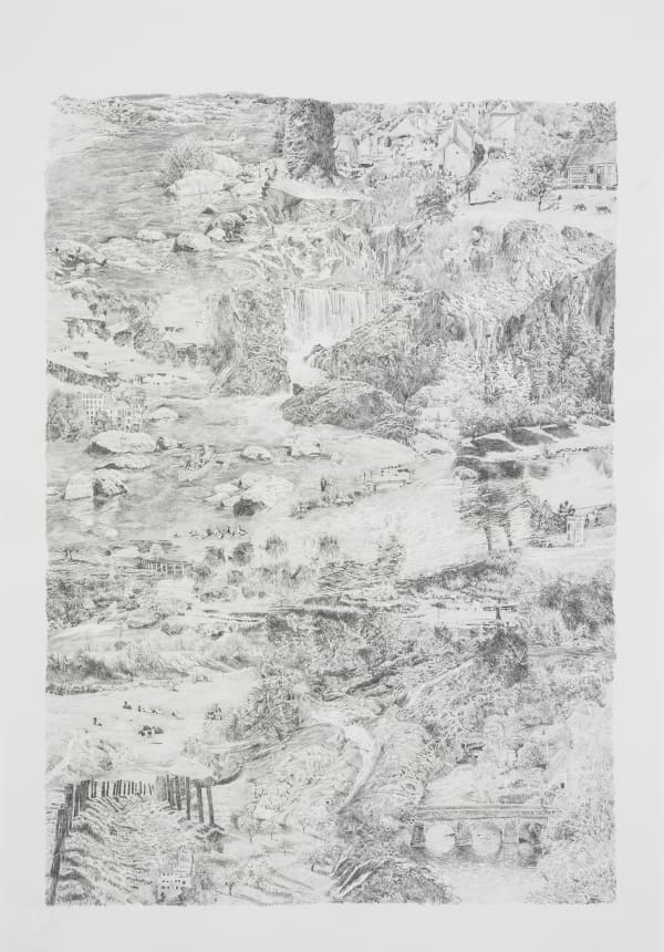 Anne Marie Finne, Vue Générale XIX (Cabine Téléphonique), 2023