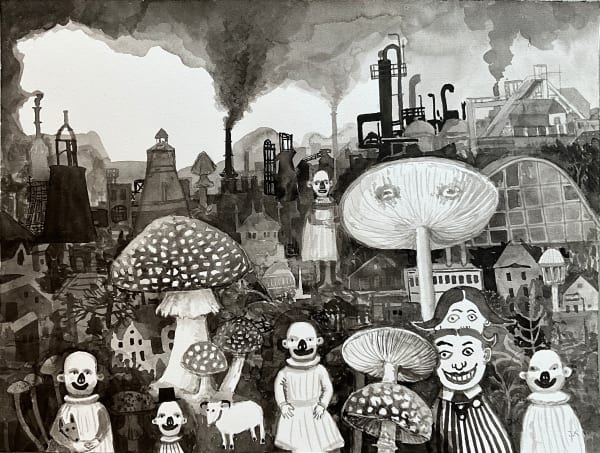 Julia Kissina, Industrial Landscape II, 2024