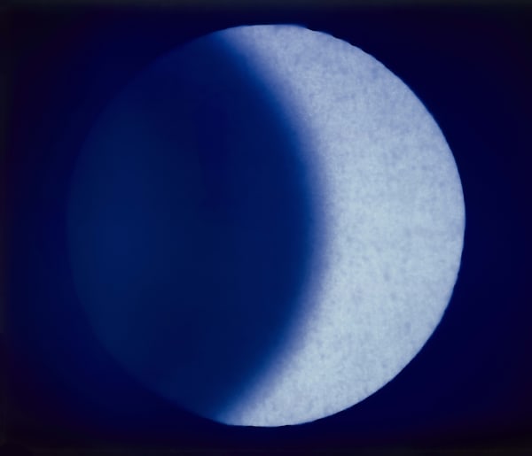 Garry Fabian Miller Midwinter Blaze IV, 2019 light, water, Lightjet c-type print from unique dye destruction print Edition 1 of 3 with 2 APs 122.5 x 139.4 x 7.6 cm 48 1/4 x 54 7/8 x 3 in (framed)