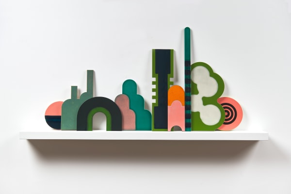 Lubna Chowdhary Certain Times LXXXVI, 2024 ceramic 56 x 118 cm 22 x 46 1/2 in