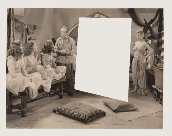 John Stezaker Tabula Rasa LVIII, 2020 collage