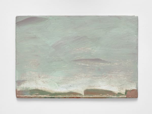 Craig Murray-Orr Land 24, 2019-2021 oil on board 10 x 15 cm 4 x 5 7/8 in (unframed) 30.5 x 35 cm 12 x 13 3/4 in (framed)