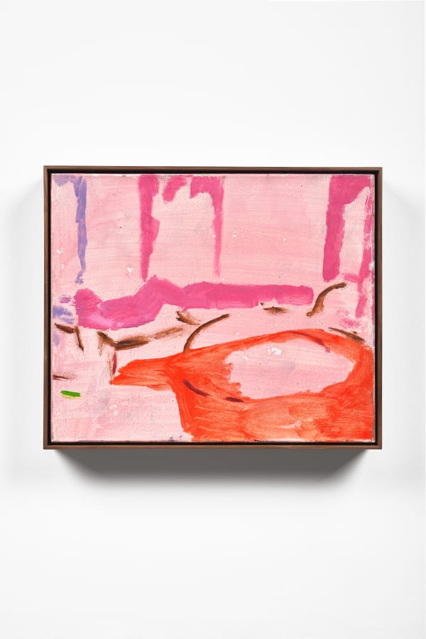 Michael Clarence Love Boutique, 2023 oil on canvas 50.2 x 42 cm (framed) 19 3/4 x 16 1/2 in