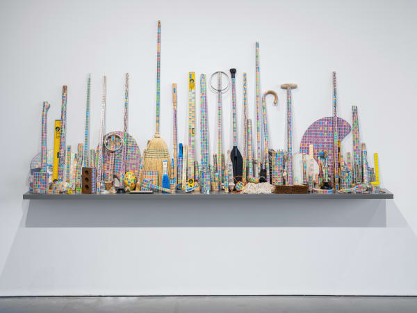 Peter Liversidge, Postal Shelf for Bonniers Konsthall, Sweden, 2018