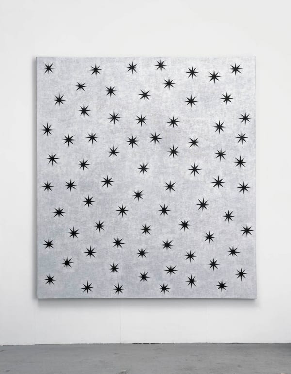 David Austen Black Stars, 2007 Oil on flax canvas 167.6 x 152.4 cm