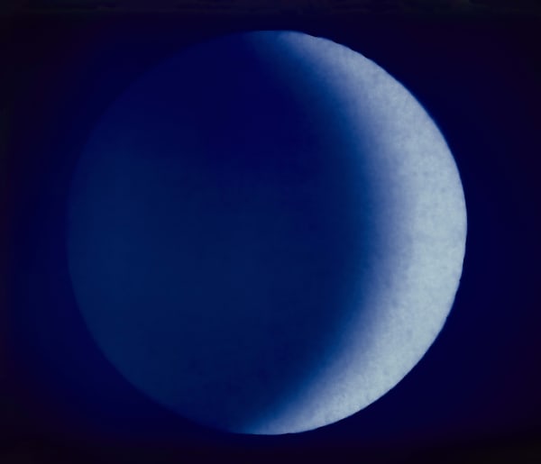 Garry Fabian Miller Midwinter Blaze III, 2019 light, water, Lightjet c-type print from unique dye destruction print Edition 1 of 3 with 2 APs 122.5 x 139.4 x 7.6 cm 48 1/4 x 54 7/8 x 3 in (framed)