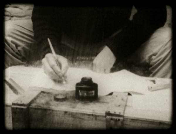 Marcel Broodthaers La Pluie (Projet pour un texte), 1969